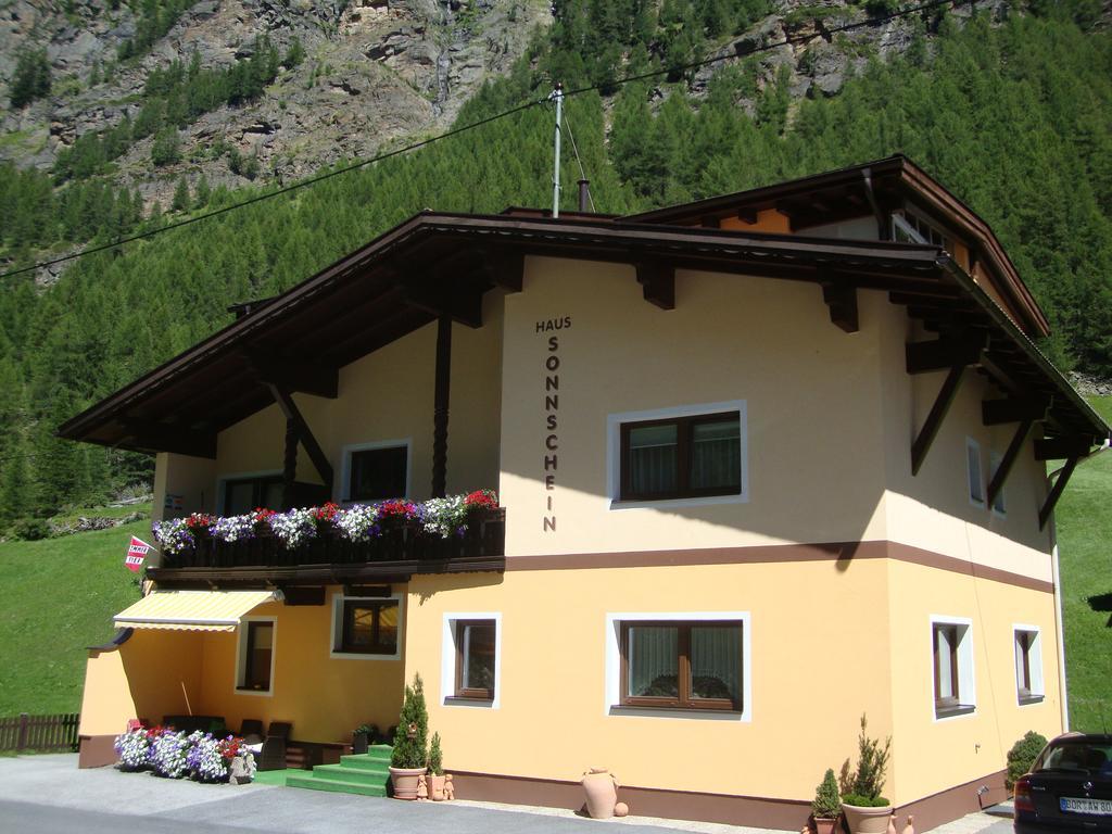Haus Sonnschein Bed & Breakfast Solden Bagian luar foto